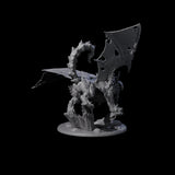 Tattered Manticore Miniature for Dungeons and Dragons, Pathfinder or other TTRPGs