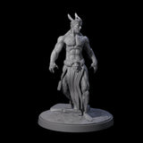 Tattooed Empyrean Lord Miniature for Dungeons and Dragons, Pathfinder or other TTRPGs