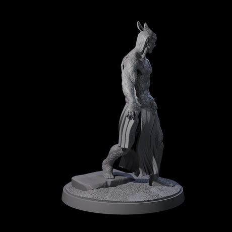 Tattooed Empyrean Lord Miniature for Dungeons and Dragons, Pathfinder or other TTRPGs