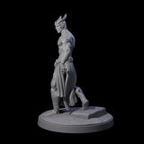 Tattooed Empyrean Lord Miniature for Dungeons and Dragons, Pathfinder or other TTRPGs