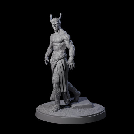 Tattooed Empyrean Lord Miniature for Dungeons and Dragons, Pathfinder or other TTRPGs