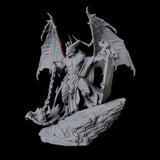 Taunting Horned Devil A Miniature for Dungeons and Dragons, Pathfinder or other TTRPGs