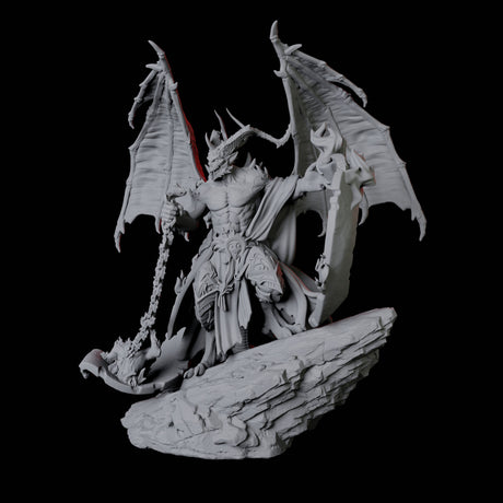Taunting Horned Devil A Miniature for Dungeons and Dragons, Pathfinder or other TTRPGs