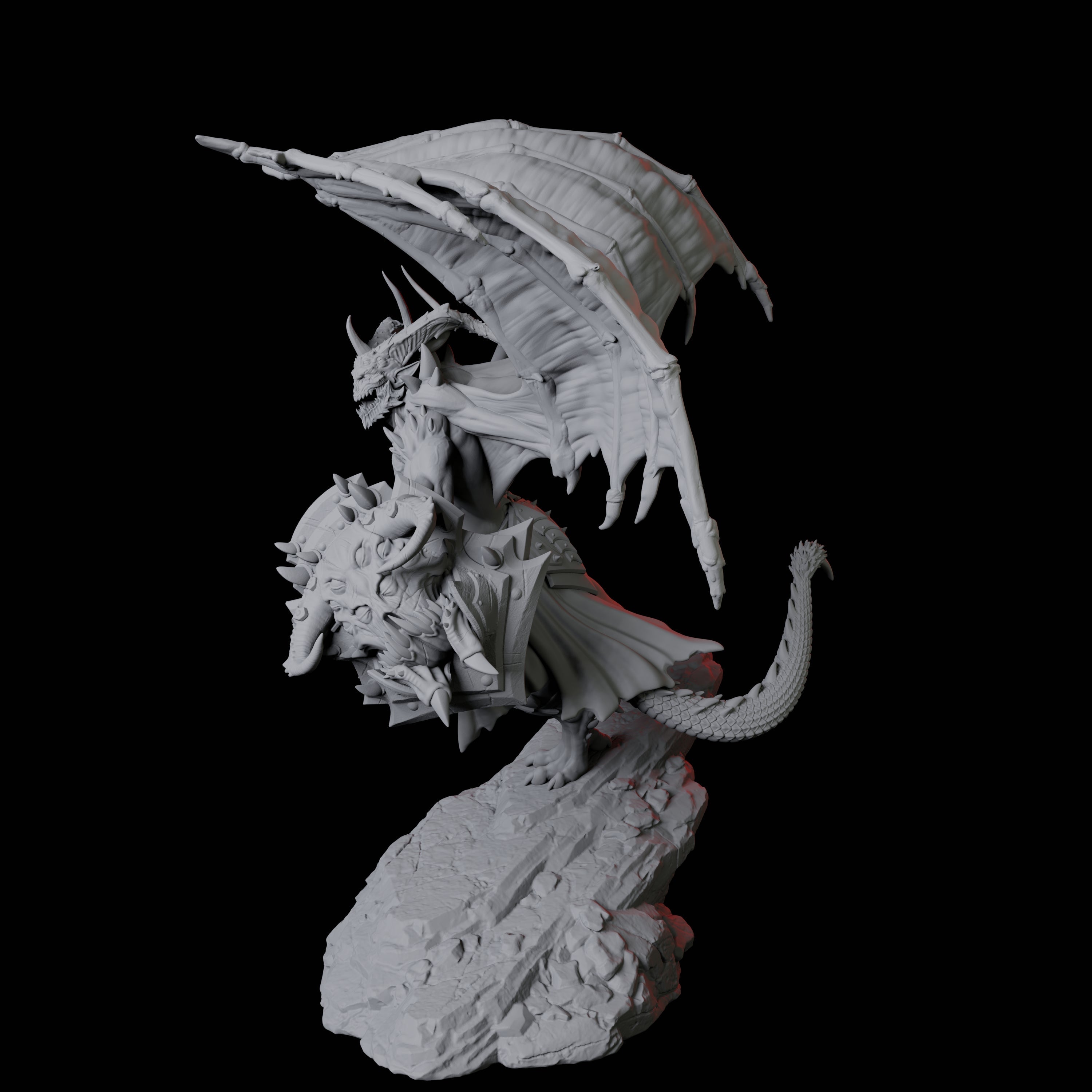 Taunting Horned Devil C Miniature for Dungeons and Dragons, Pathfinder or other TTRPGs