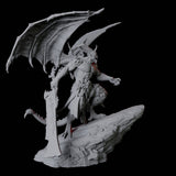 Taunting Horned Devil D Miniature for Dungeons and Dragons, Pathfinder or other TTRPGs