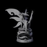 Teasing Fae Fairy Miniature for Dungeons and Dragons, Pathfinder or other TTRPGs