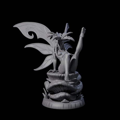 Teasing Fae Fairy Miniature for Dungeons and Dragons, Pathfinder or other TTRPGs