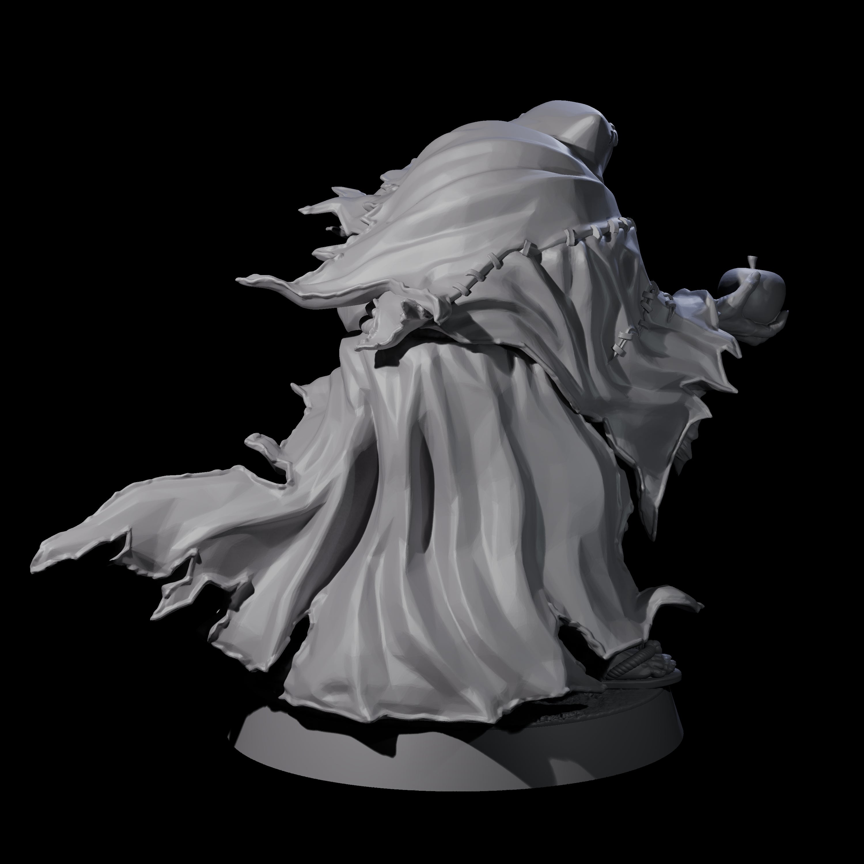 Temptation Apple Hag Miniature for Dungeons and Dragons, Pathfinder or other TTRPGs