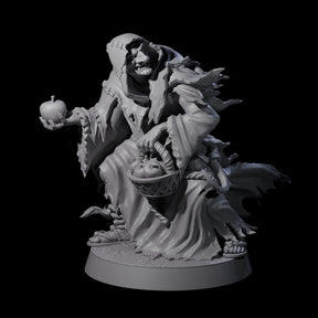 Temptation Apple Hag Miniature for Dungeons and Dragons, Pathfinder or other TTRPGs