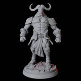 Ten Yakfolk Bundle Miniature for Dungeons and Dragons, Pathfinder or other TTRPGs