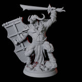 Ten Yakfolk Bundle Miniature for Dungeons and Dragons, Pathfinder or other TTRPGs