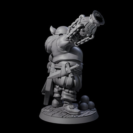 Tenacious Half Orc Quartermaster Pirate Miniature for Dungeons and Dragons, Pathfinder or other TTRPGs