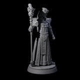 Tense Cultist Leader Miniature for Dungeons and Dragons, Pathfinder or other TTRPGs