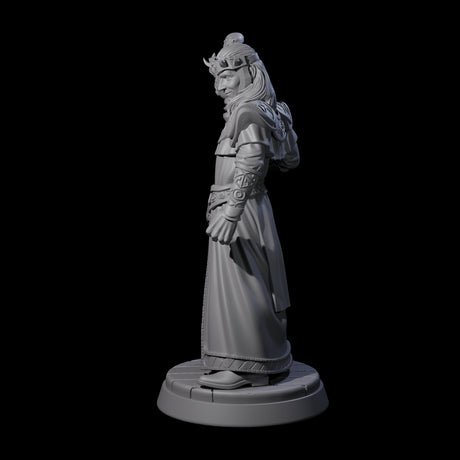 Tense Cultist Leader Miniature for Dungeons and Dragons, Pathfinder or other TTRPGs