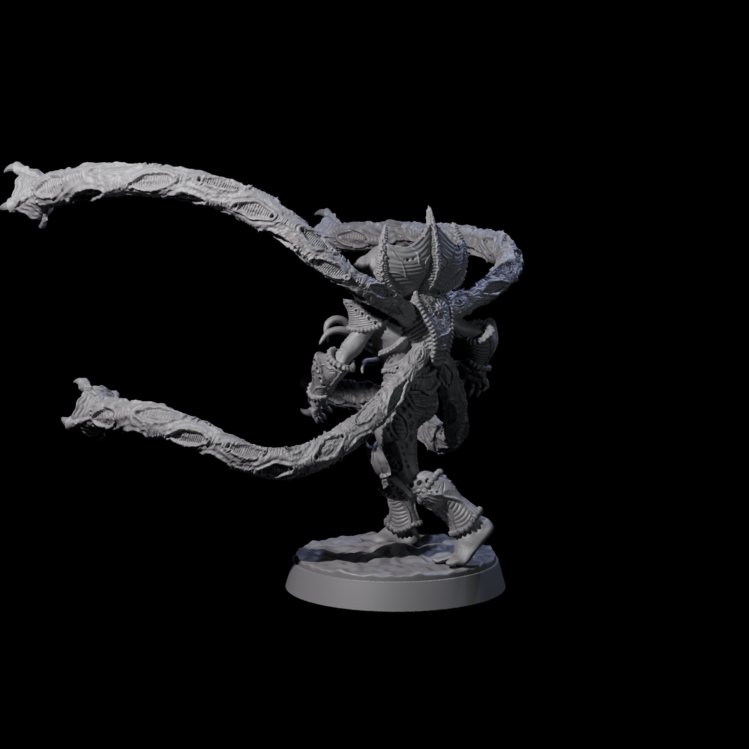Tentacle Controlled Mind Flayer Stalker Miniature for Dungeons and Dragons, Pathfinder or other TTRPGs