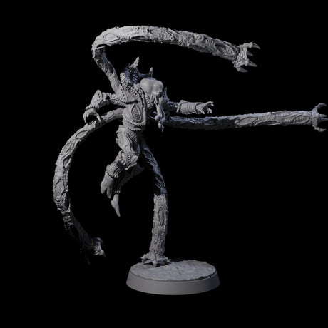 Tentacle Controlled Mind Flayer Striker Miniature for Dungeons and Dragons, Pathfinder or other TTRPGs