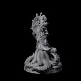 Tentacly Captain of the Seven Seas Miniature for Dungeons and Dragons, Pathfinder or other TTRPGs