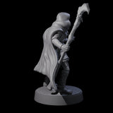 Teobor The Warcaster Miniature for Dungeons and Dragons, Pathfinder or other TTRPGs