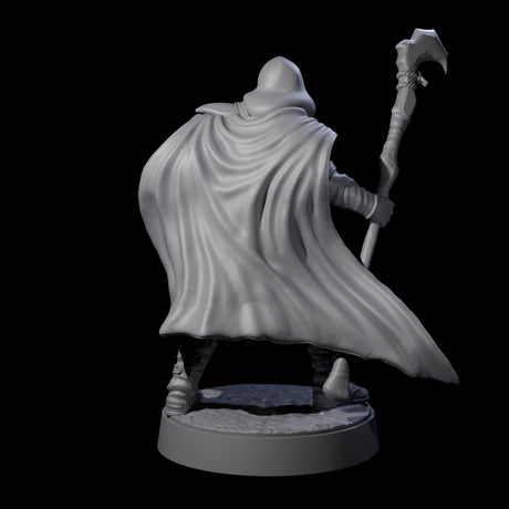 Teobor The Warcaster Miniature for Dungeons and Dragons, Pathfinder or other TTRPGs