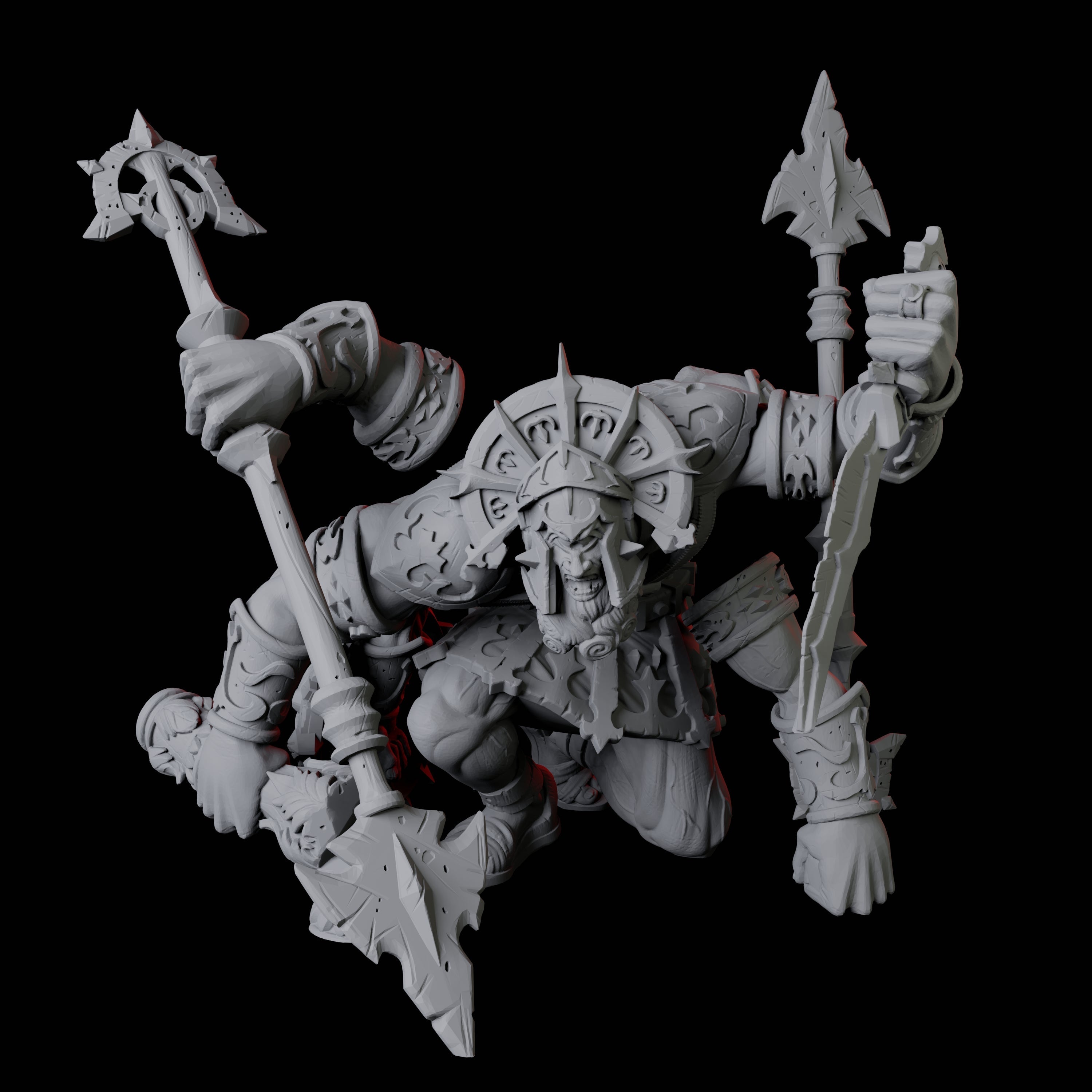 Tetrabrachius Construct Golem Miniature for Dungeons and Dragons, Pathfinder or other TTRPGs