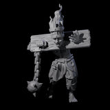 The Angry Congregation Miniature for Dungeons and Dragons, Pathfinder or other TTRPGs