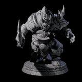 The Blackthorn Wereboars Miniature for Dungeons and Dragons, Pathfinder or other TTRPGs