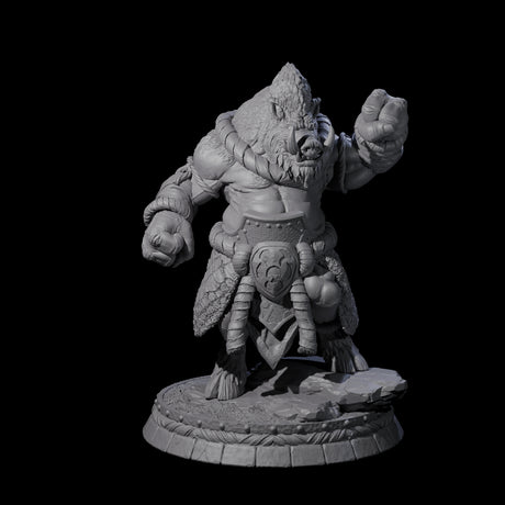 The Blackthorn Wereboars Miniature for Dungeons and Dragons, Pathfinder or other TTRPGs