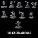 The Bonebranch Tribe Miniature for Dungeons and Dragons, Pathfinder or other TTRPGs