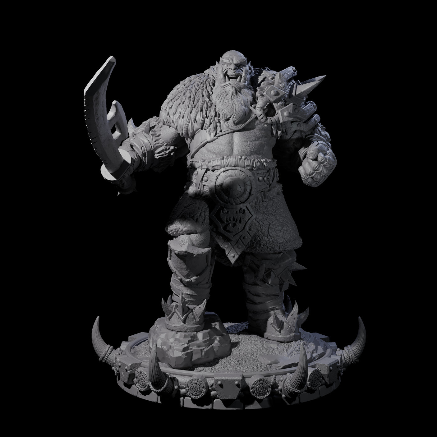 The Frostbane Legion Miniature for Dungeons and Dragons, Pathfinder or other TTRPGs