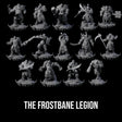 The Frostbane Legion Miniature for Dungeons and Dragons, Pathfinder or other TTRPGs