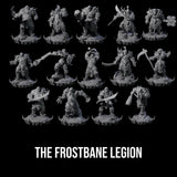 The Frostbane Legion Miniature for Dungeons and Dragons, Pathfinder or other TTRPGs