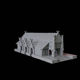 The Great Hall - Saxonia Miniature for Dungeons and Dragons, Pathfinder or other TTRPGs