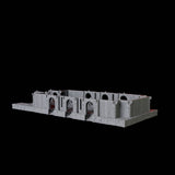 The Great Hall - Saxonia Miniature for Dungeons and Dragons, Pathfinder or other TTRPGs