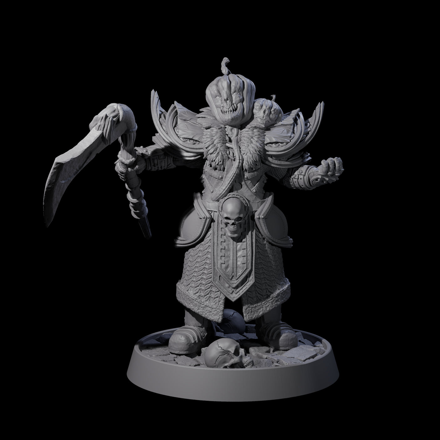 The Halloween Legion Miniature for Dungeons and Dragons, Pathfinder or other TTRPGs