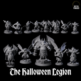 The Halloween Legion Miniature for Dungeons and Dragons, Pathfinder or other TTRPGs