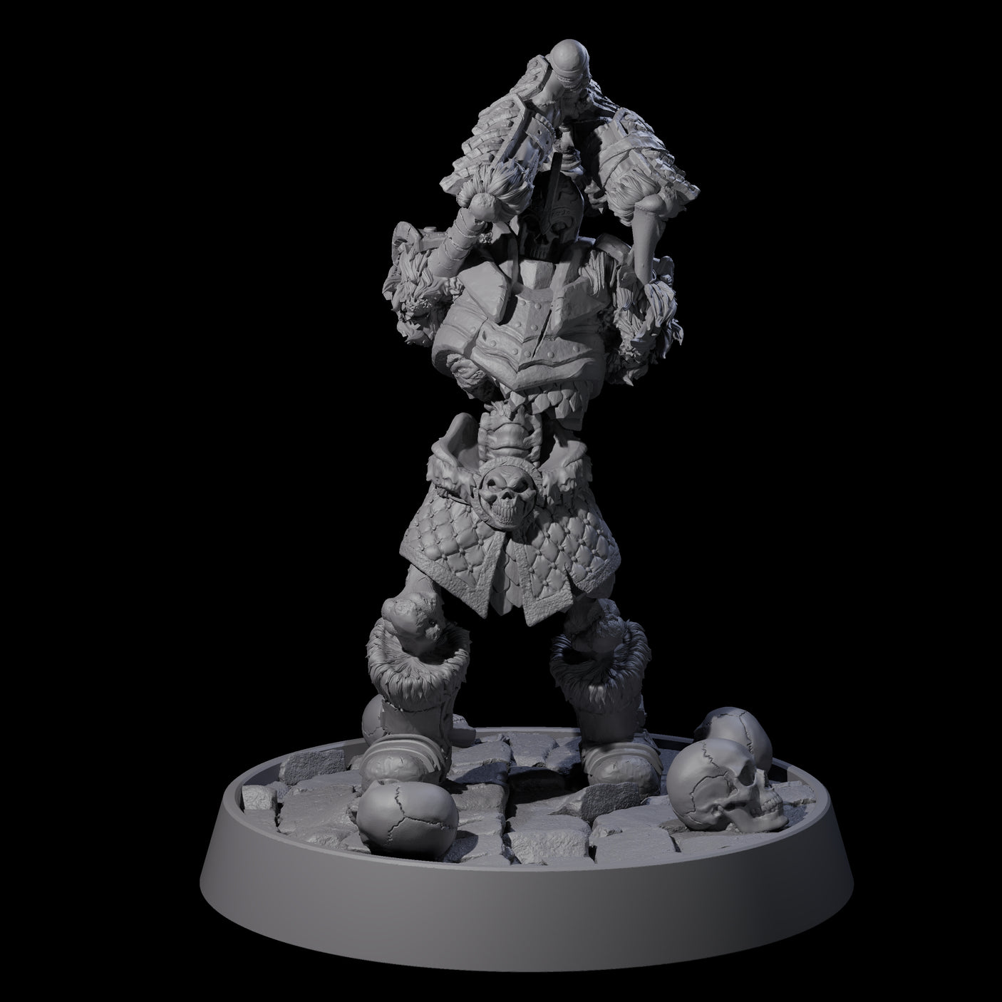 The Horrible Undead Horde Miniature for Dungeons and Dragons, Pathfinder or other TTRPGs
