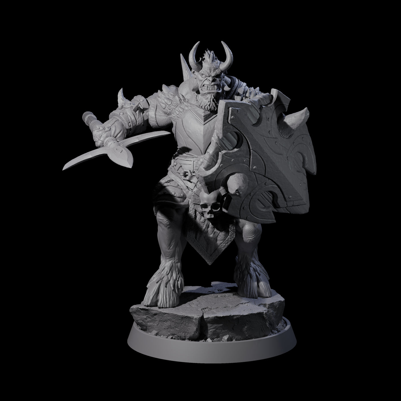 The Legion of Hel Miniature for Dungeons and Dragons, Pathfinder or other TTRPGs