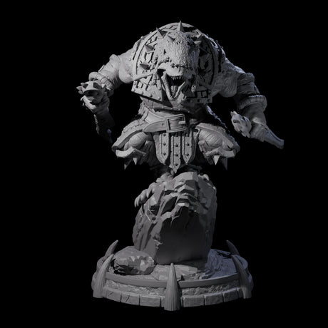 The Lost Saurian Tribe Miniature for Dungeons and Dragons, Pathfinder or other TTRPGs