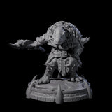 The Lost Saurian Tribe Miniature for Dungeons and Dragons, Pathfinder or other TTRPGs