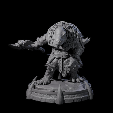 The Lost Saurian Tribe Miniature for Dungeons and Dragons, Pathfinder or other TTRPGs