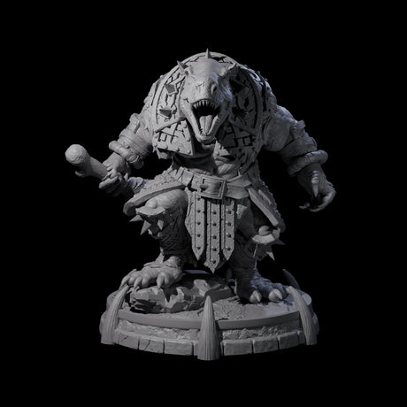 The Lost Saurian Tribe Miniature for Dungeons and Dragons, Pathfinder or other TTRPGs