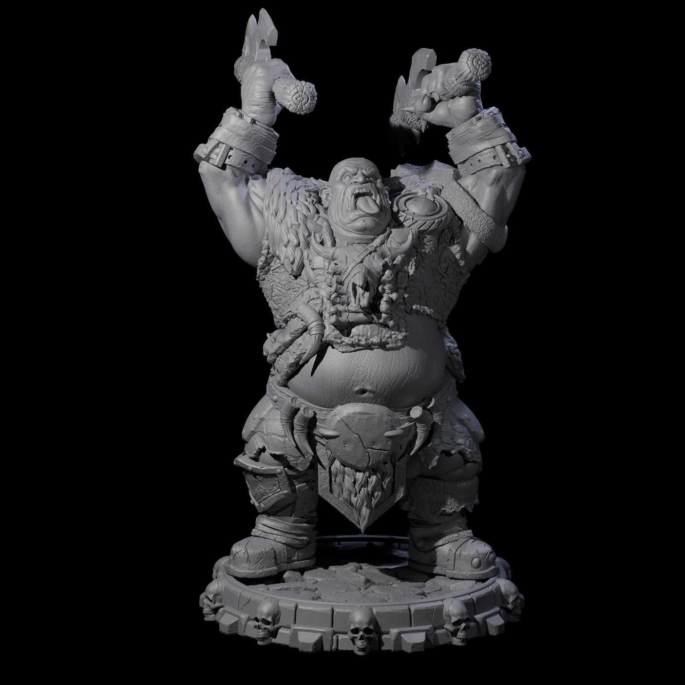 The Skullmarch Tribe Miniature for Dungeons and Dragons, Pathfinder or other TTRPGs