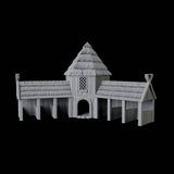 The Stable - Saxonia Miniature for Dungeons and Dragons, Pathfinder or other TTRPGs