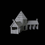 The Stable - Saxonia Miniature for Dungeons and Dragons, Pathfinder or other TTRPGs