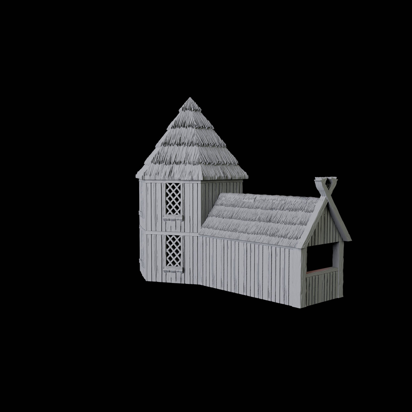 The Stable - Saxonia Miniature for Dungeons and Dragons, Pathfinder or other TTRPGs