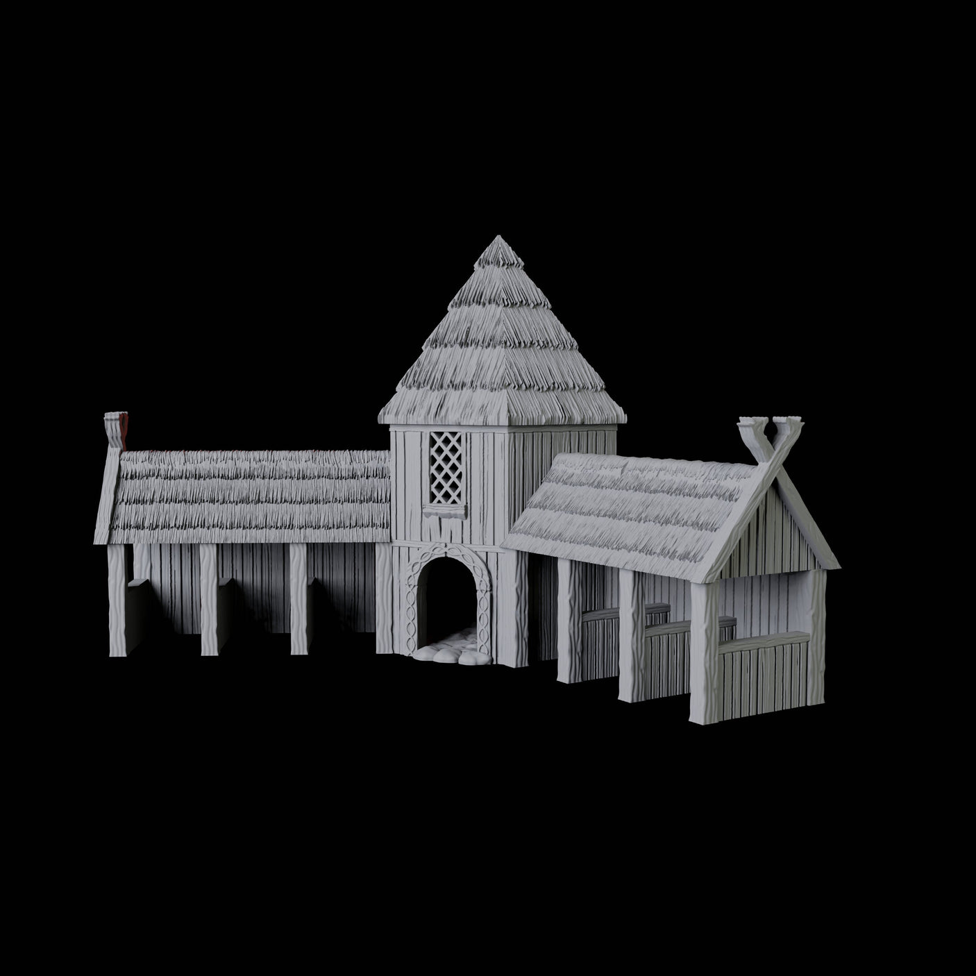 The Stable - Saxonia Miniature for Dungeons and Dragons, Pathfinder or other TTRPGs