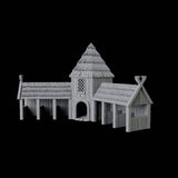 The Stable - Saxonia Miniature for Dungeons and Dragons, Pathfinder or other TTRPGs
