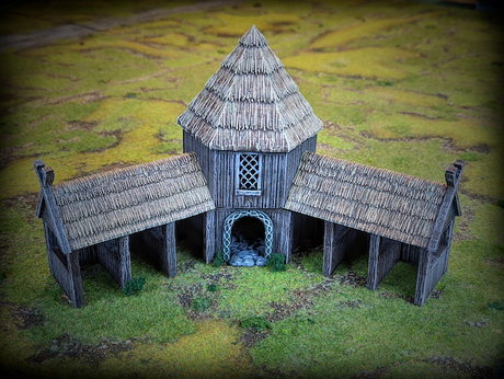 The Stable - Saxonia Miniature for Dungeons and Dragons, Pathfinder or other TTRPGs