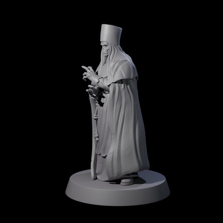 The Undead Abbess Miniature for Dungeons and Dragons, Pathfinder or other TTRPGs