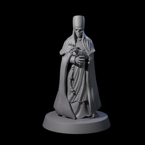The Undead Abbess Miniature for Dungeons and Dragons, Pathfinder or other TTRPGs